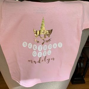 Custom birthday shirt for my niece
